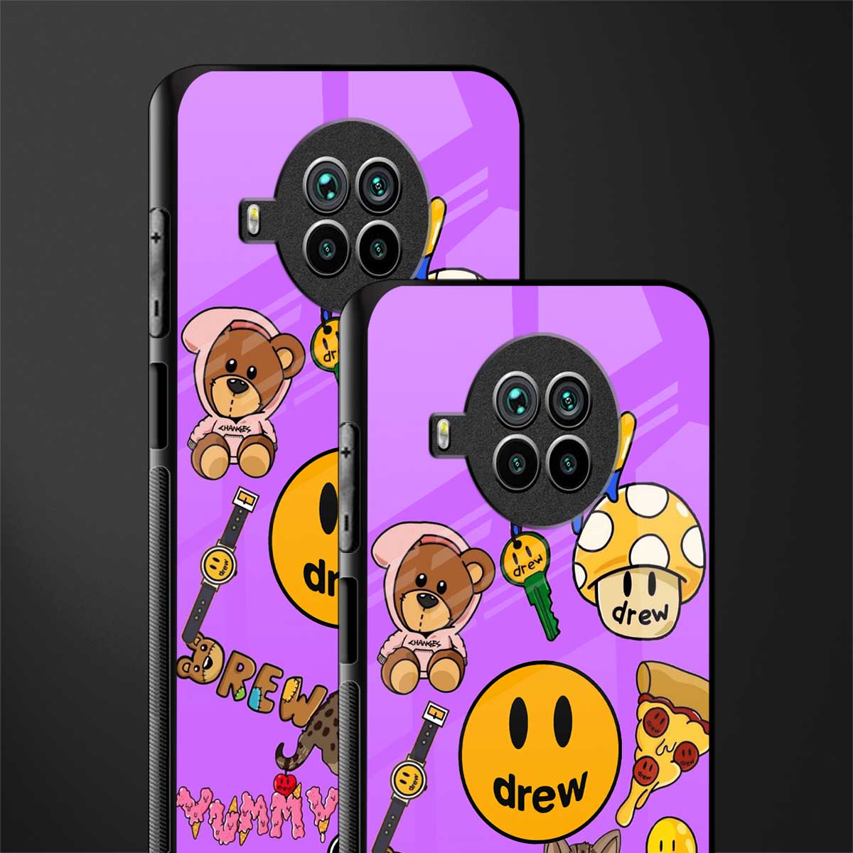 justin bieber glass case for mi 10i image-2