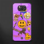 justin bieber glass case for poco x3 image