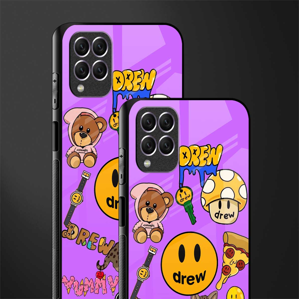 justin bieber glass case for samsung galaxy f62 image-2