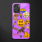 justin bieber glass case for redmi note 10 image