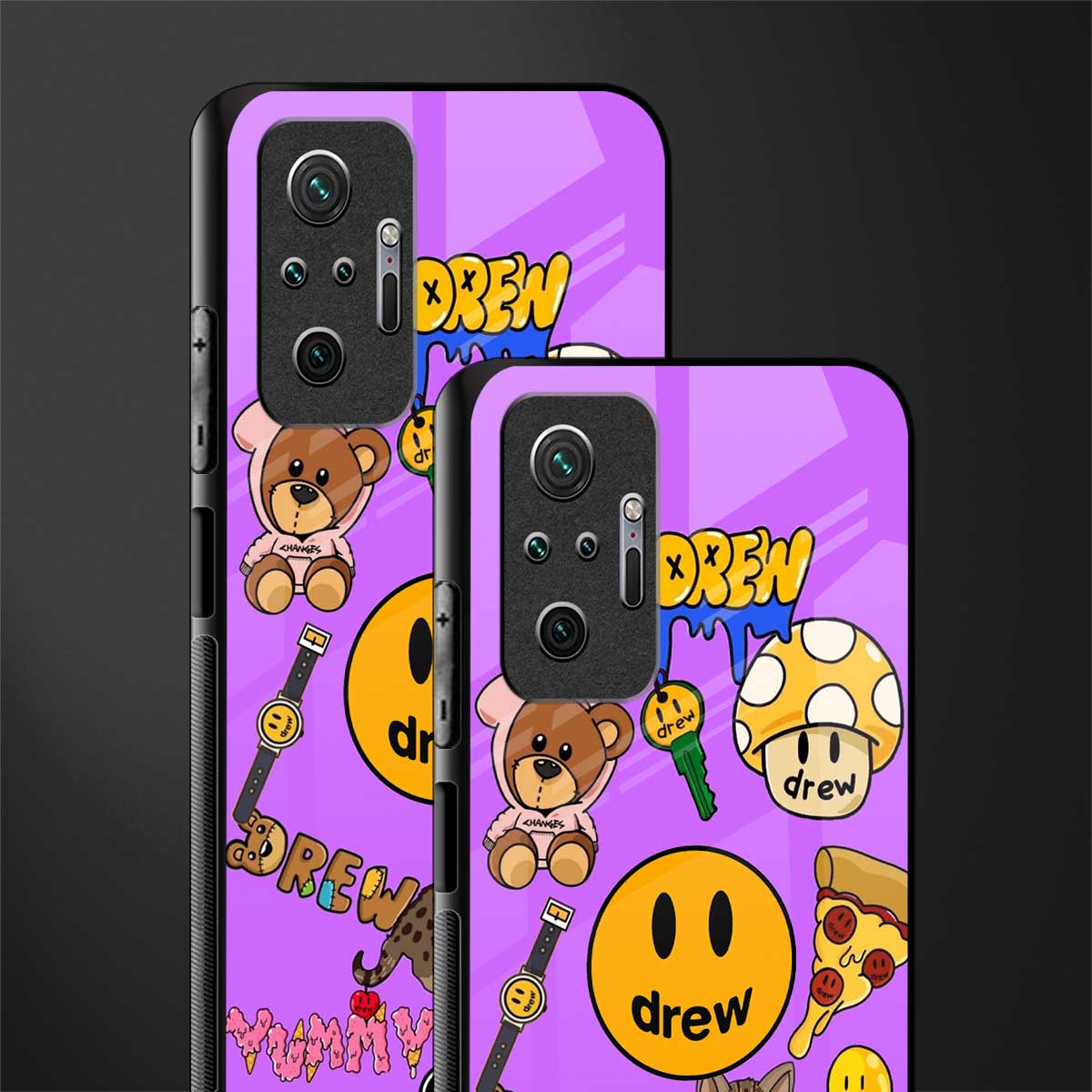 justin bieber glass case for redmi note 10 pro max image-2