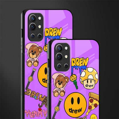 justin bieber glass case for oneplus 9r image-2