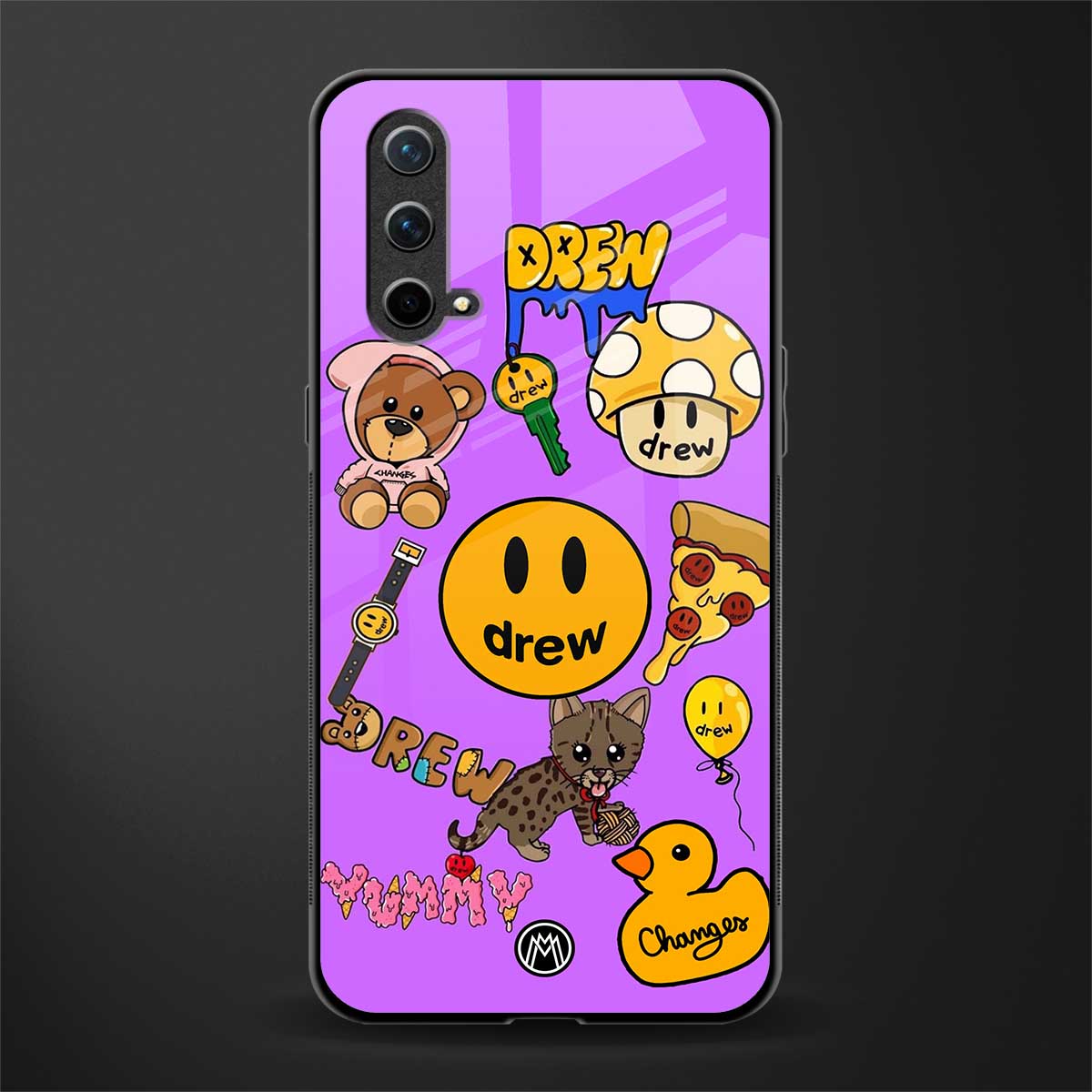 justin bieber glass case for oneplus nord ce 5g image