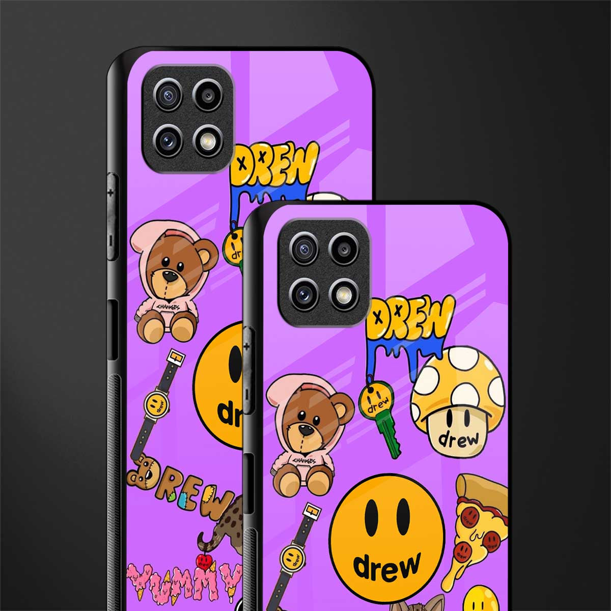 justin bieber glass case for samsung galaxy a22 5g image-2