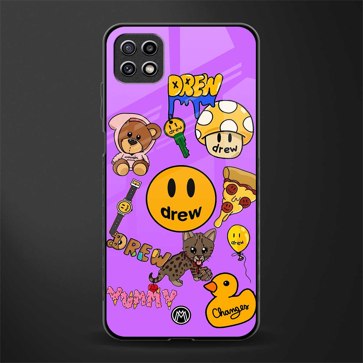 justin bieber glass case for samsung galaxy a22 5g image