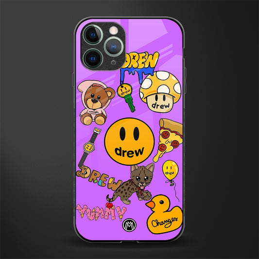 justin bieber glass case for iphone 11 pro image