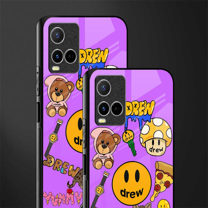 justin bieber glass case for vivo y33s vivo y33t image-2