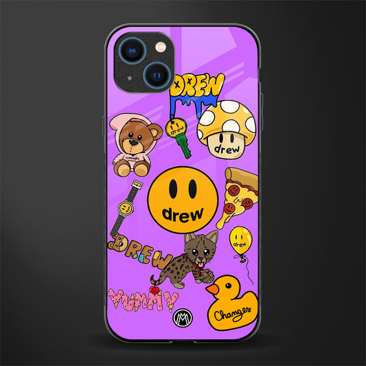 justin bieber glass case for iphone 14 plus image