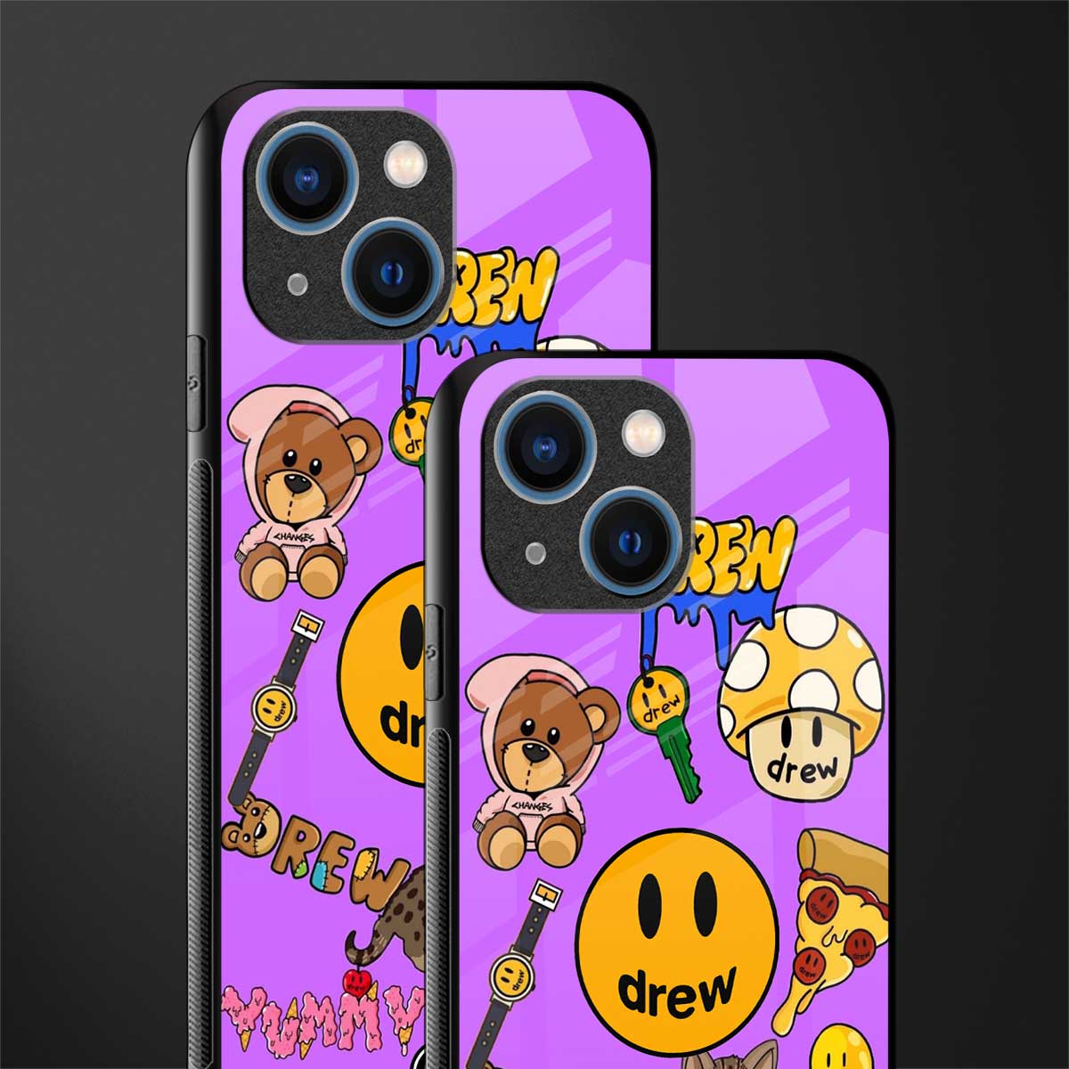 justin bieber glass case for iphone 13 mini image-2