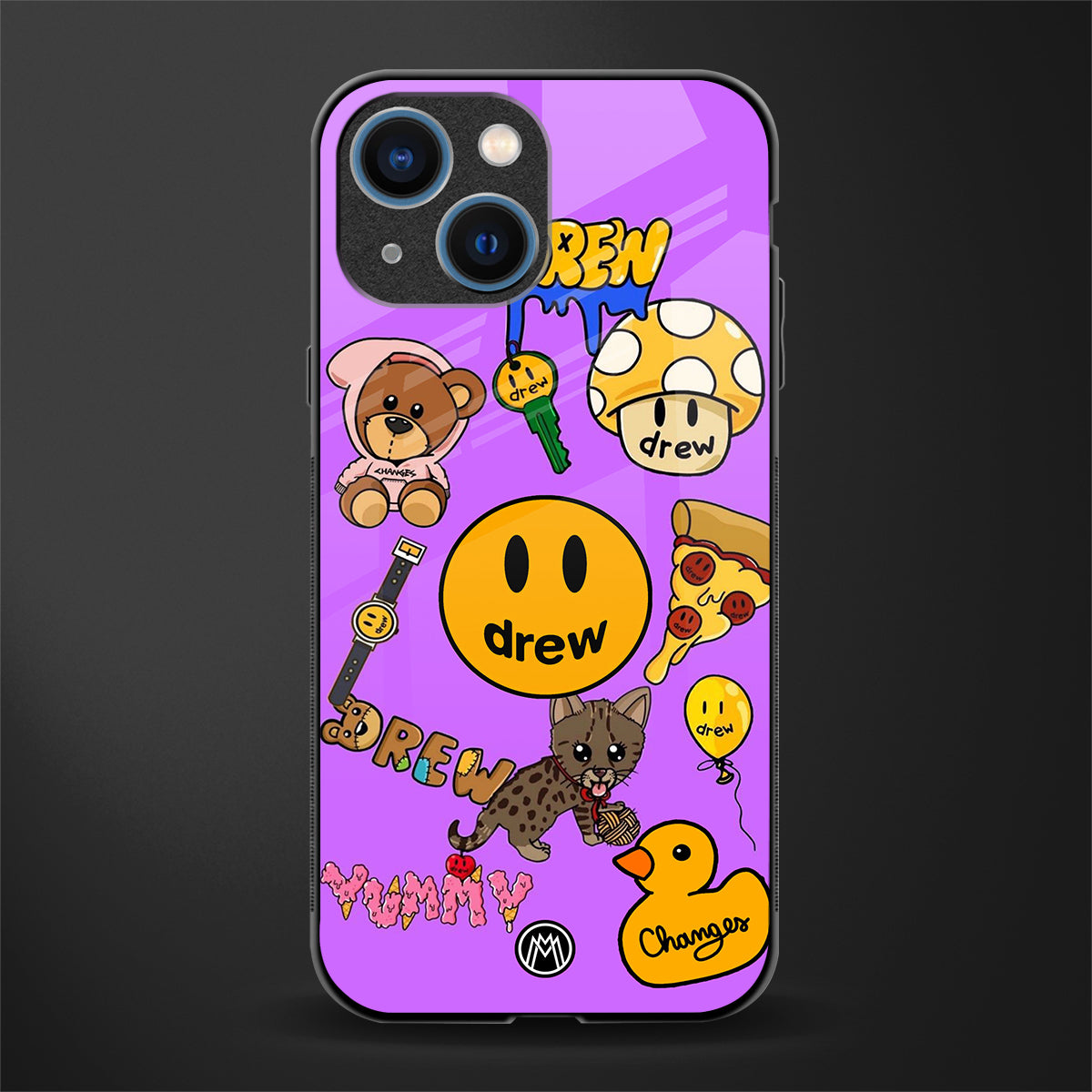 justin bieber glass case for iphone 13 mini image