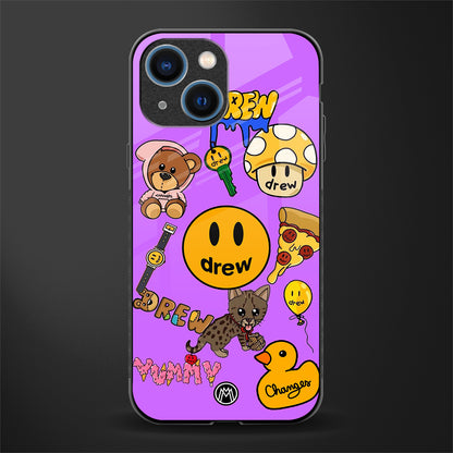 justin bieber glass case for iphone 13 mini image