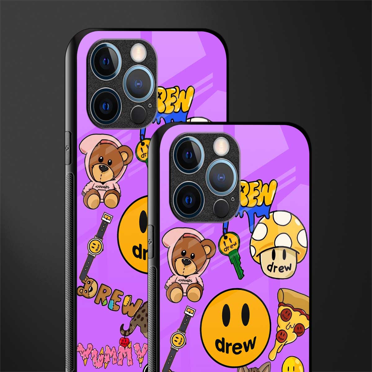 justin bieber glass case for iphone 12 pro image-2