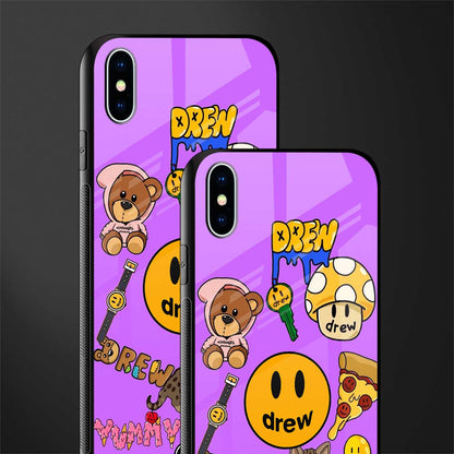 justin bieber glass case for iphone xs max image-2