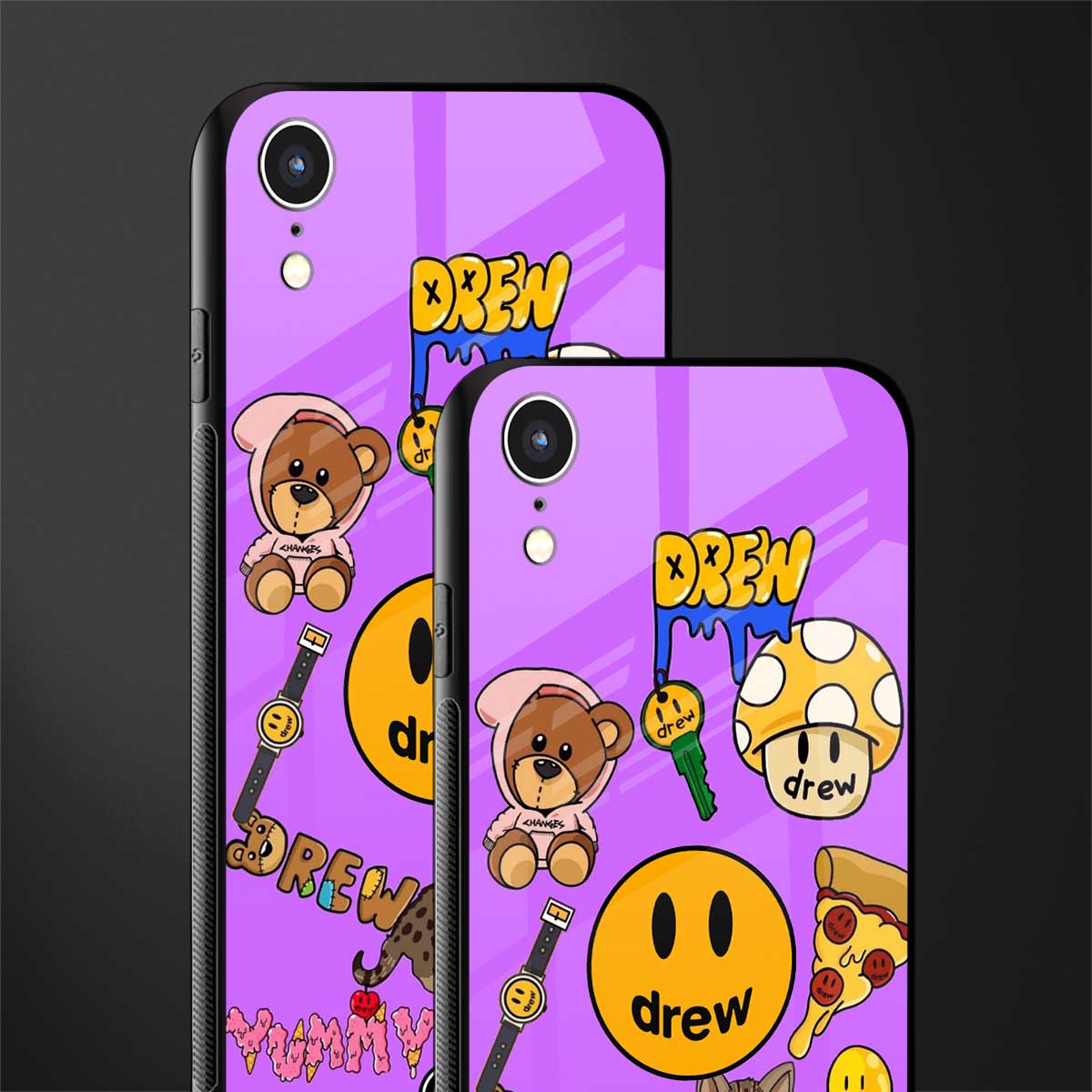 justin bieber glass case for iphone xr image-2