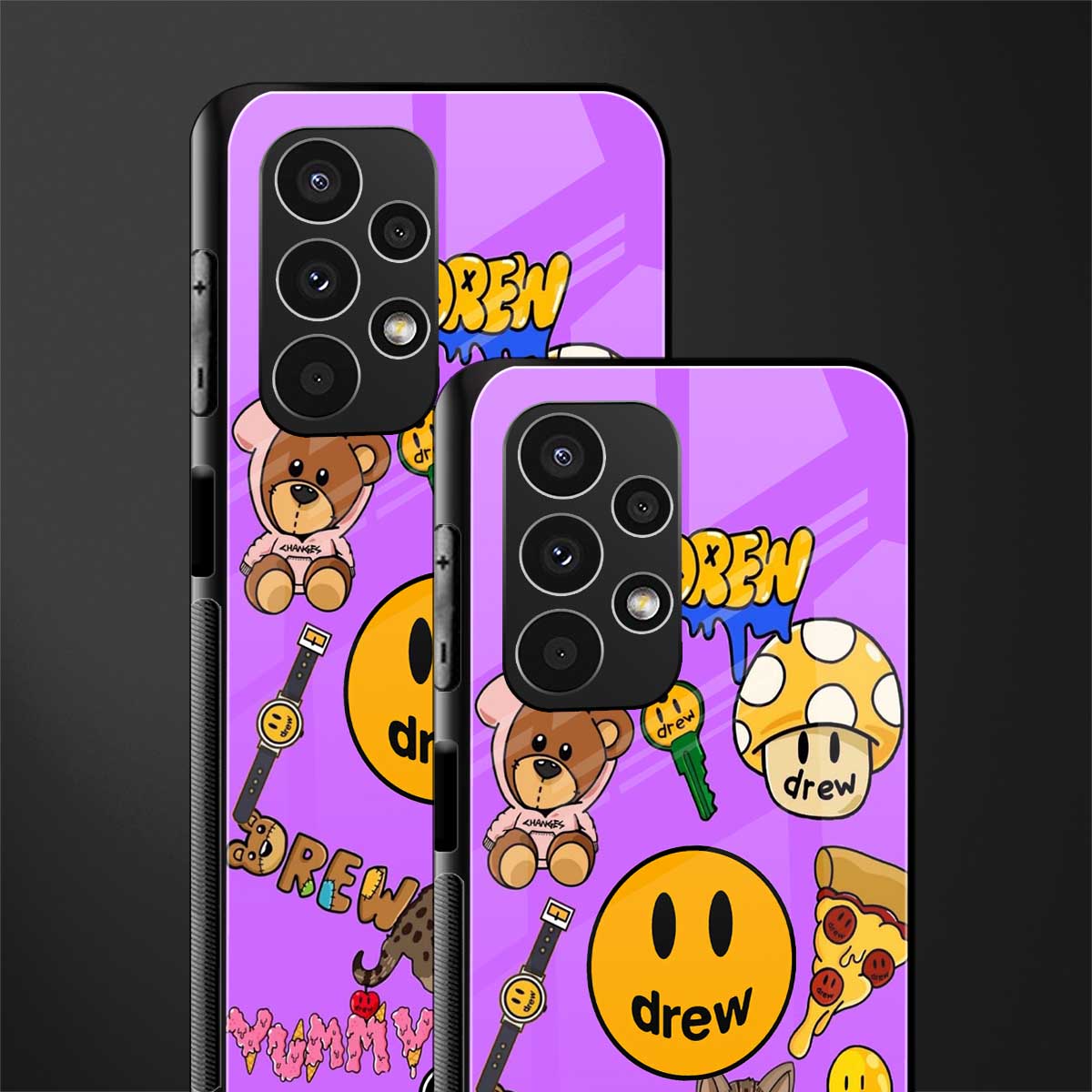 justin bieber back phone cover | glass case for samsung galaxy a13 4g