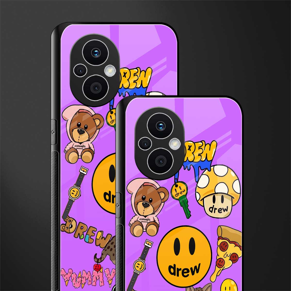 justin bieber back phone cover | glass case for oppo f21 pro 5g