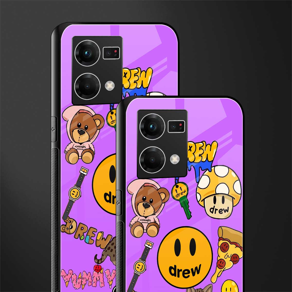 justin bieber back phone cover | glass case for oppo f21 pro 4g