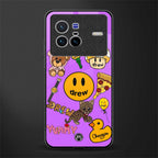 justin bieber glass case for vivo x80 image