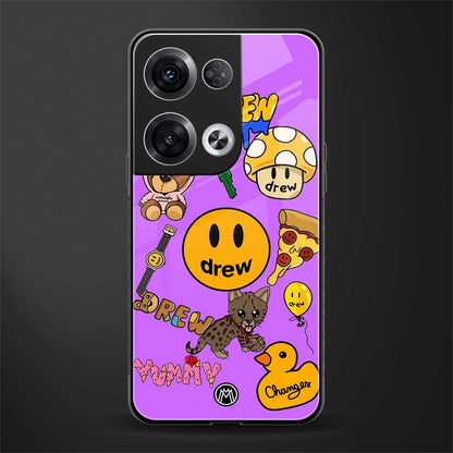 justin bieber back phone cover | glass case for oppo reno 8 pro