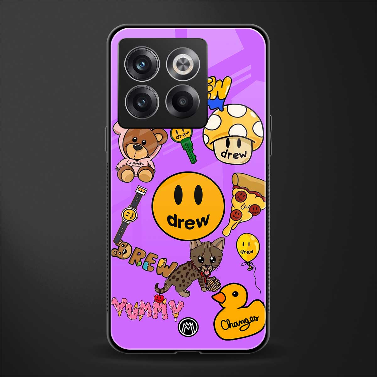 justin bieber back phone cover | glass case for oneplus 10t