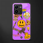 justin bieber back phone cover | glass case for vivo v25-5g