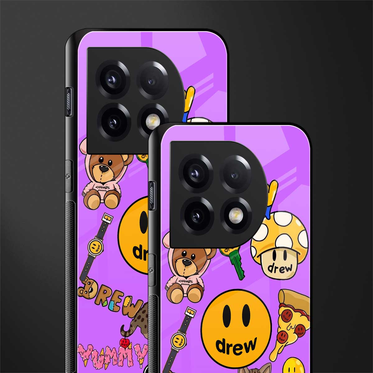justin bieber back phone cover | glass case for oneplus 11