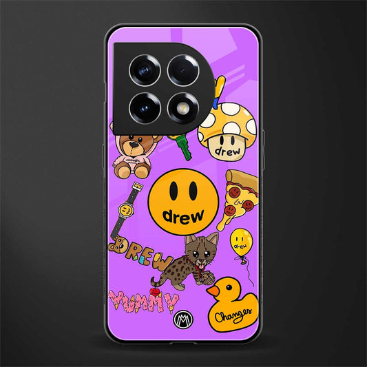 justin bieber back phone cover | glass case for oneplus 11