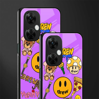 justin bieber back phone cover | glass case for oneplus nord ce 3 lite