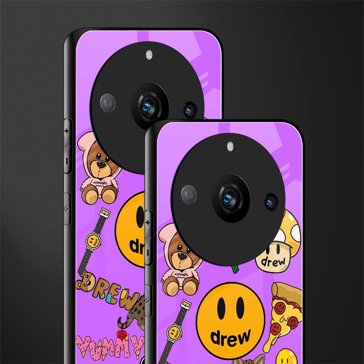 justin bieber back phone cover | glass case for realme 11 pro 5g