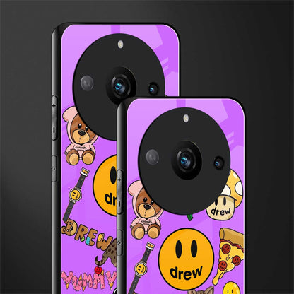 justin bieber back phone cover | glass case for realme 11 pro 5g