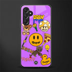 justin bieber back phone cover | glass case for samsun galaxy a24 4g