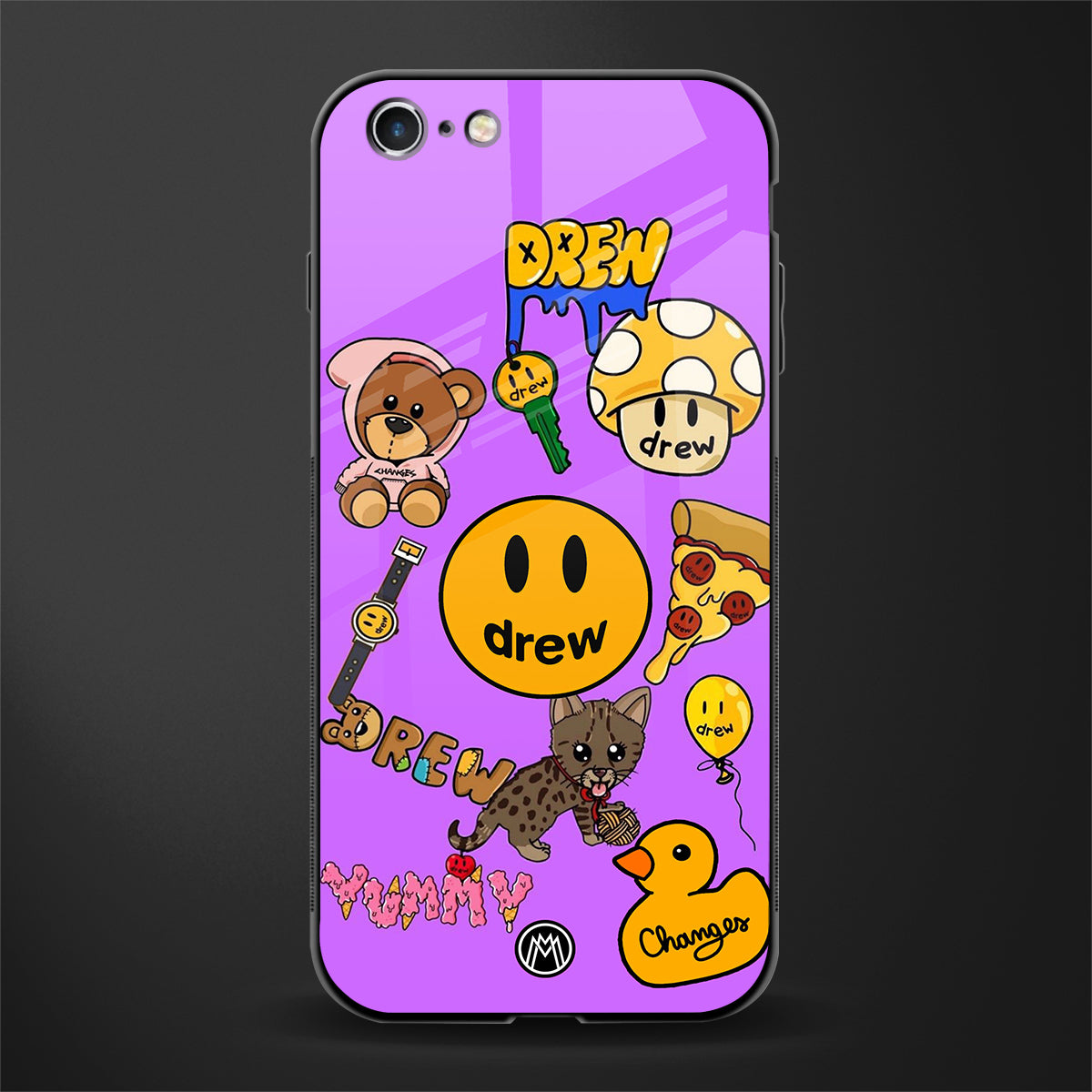 justin bieber glass case for iphone 6s image