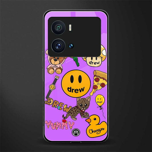 justin bieber back phone cover | glass case for iQOO 9 Pro