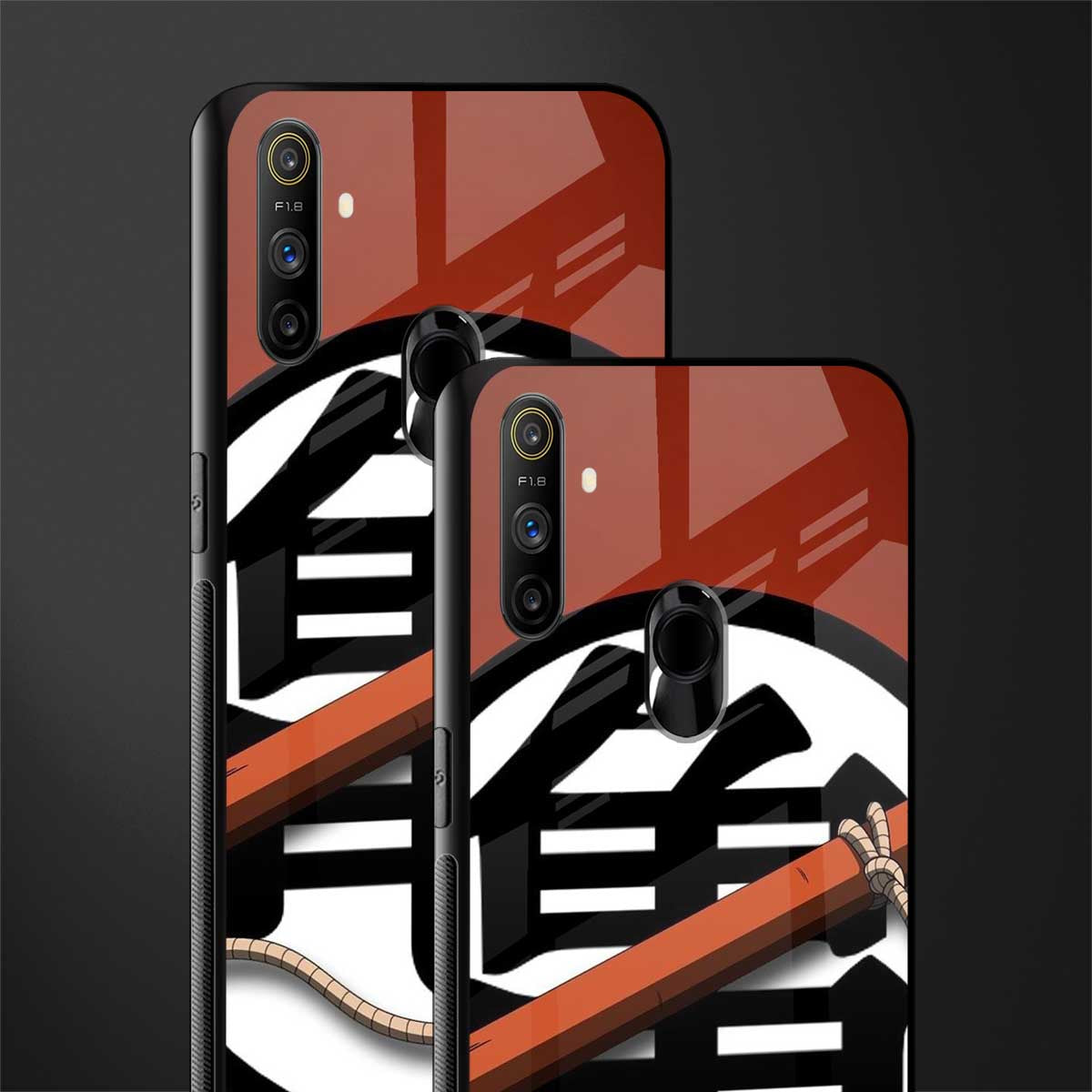 kakarot glass case for realme narzo 20a image-2