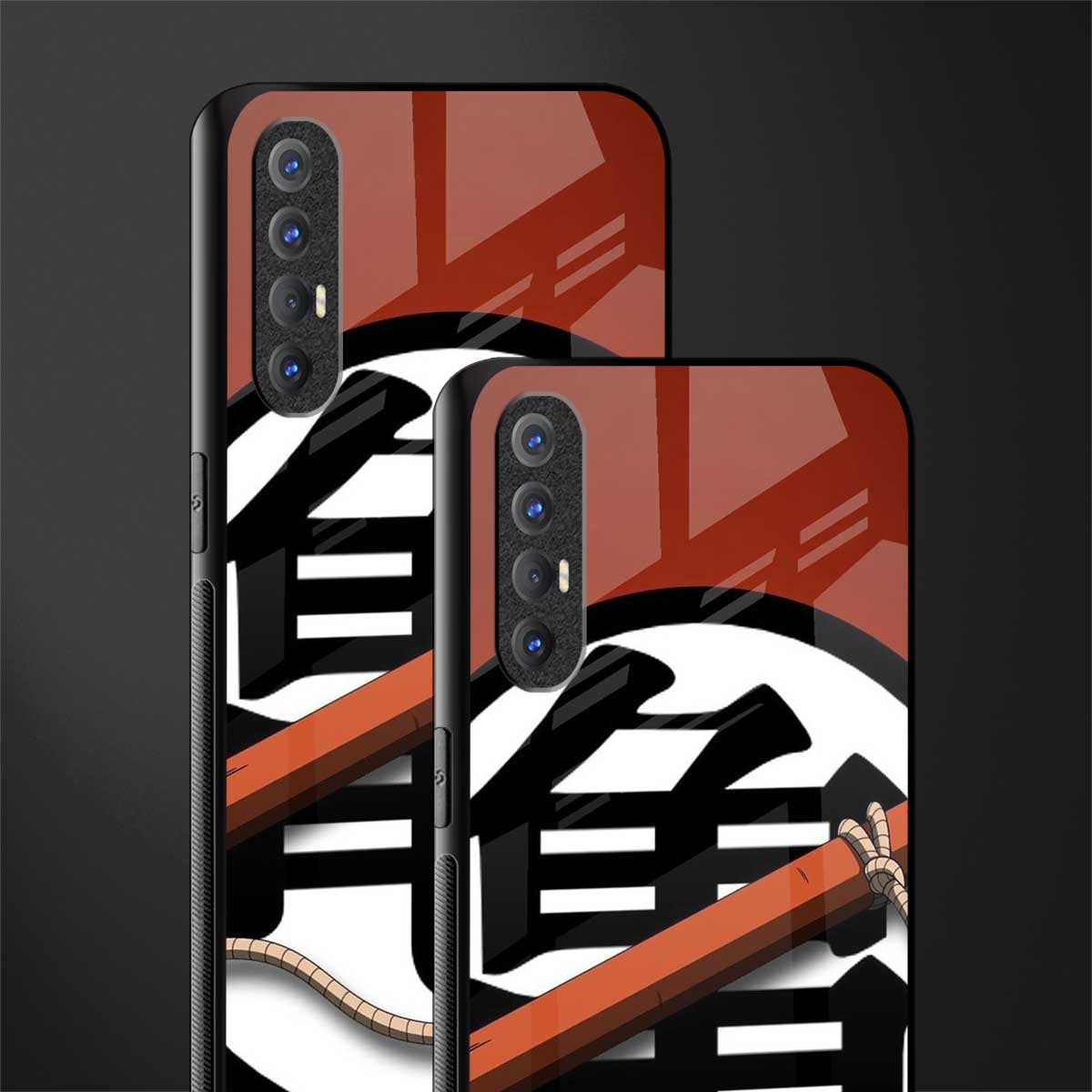 kakarot glass case for oppo reno 3 pro image-2