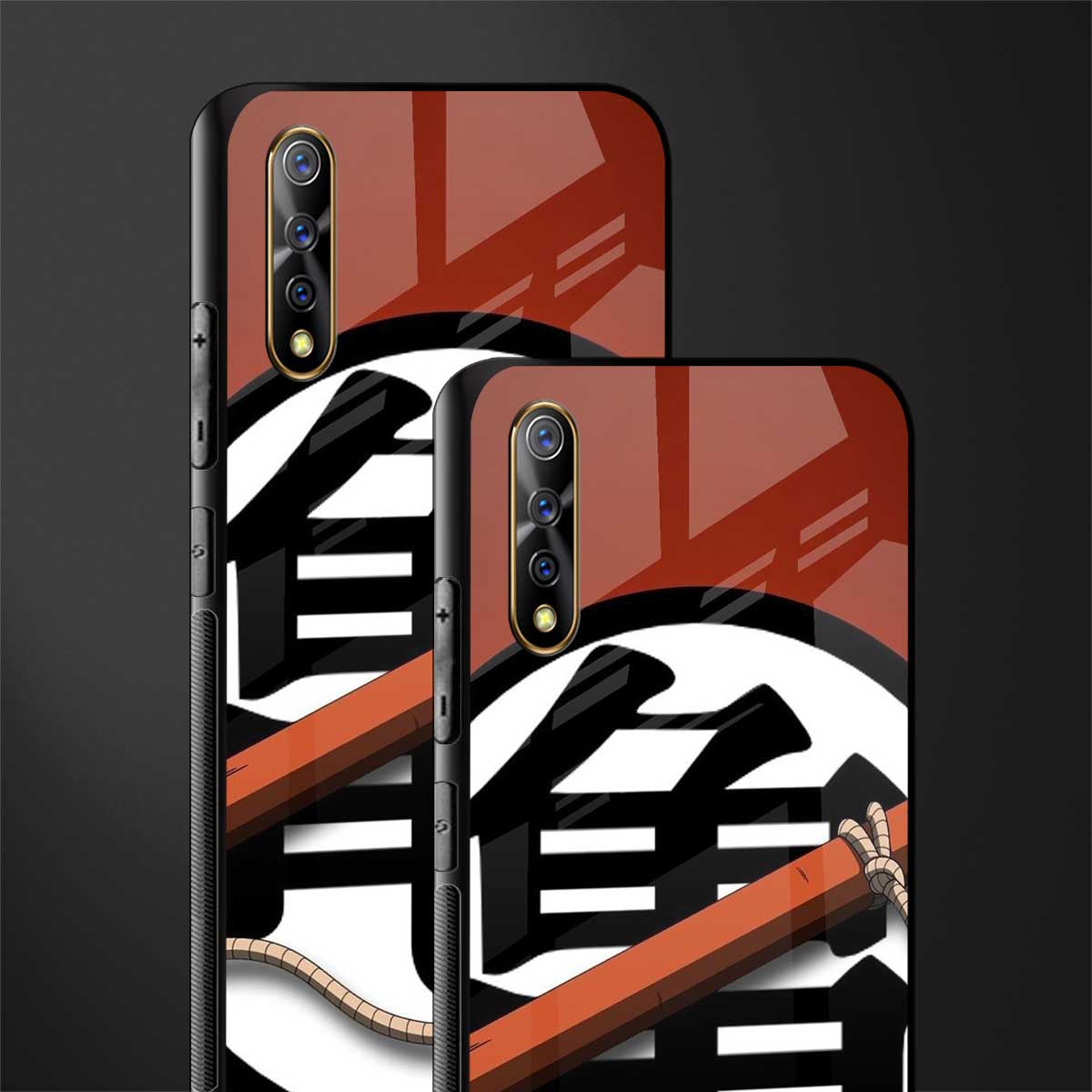 kakarot glass case for vivo z1x image-2