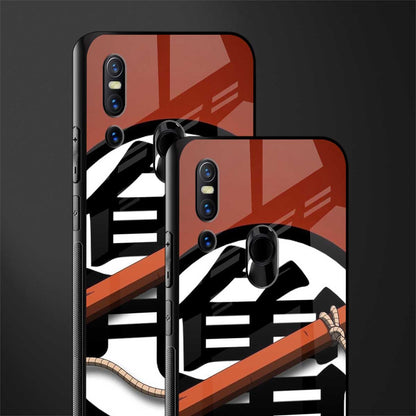 kakarot glass case for vivo v15 image-2