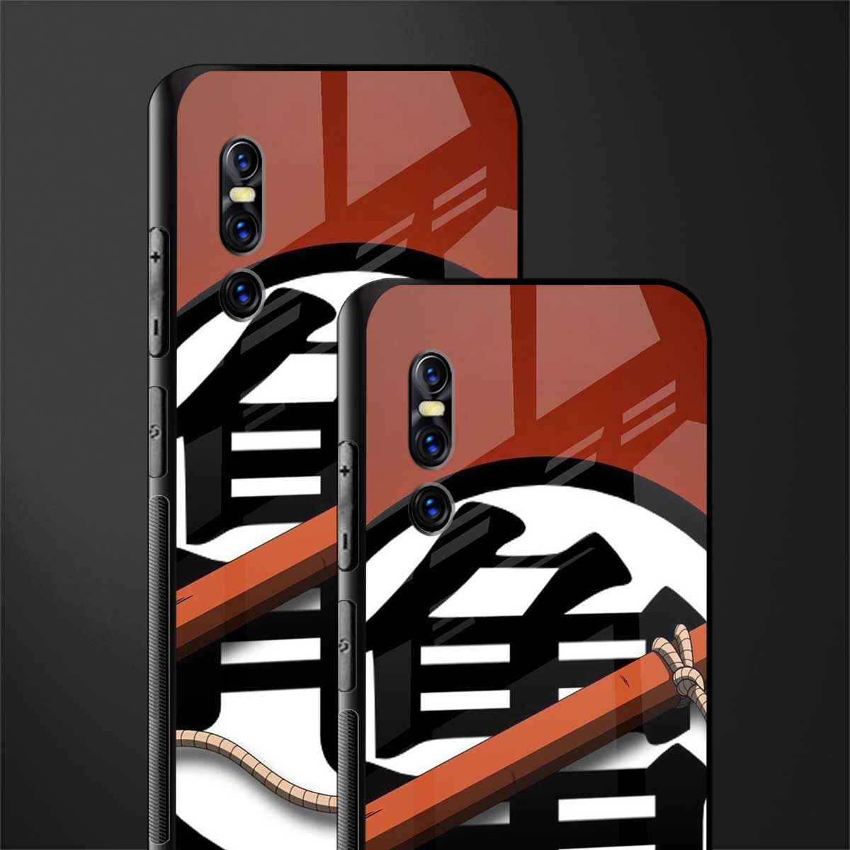 kakarot glass case for vivo v15 pro image-2