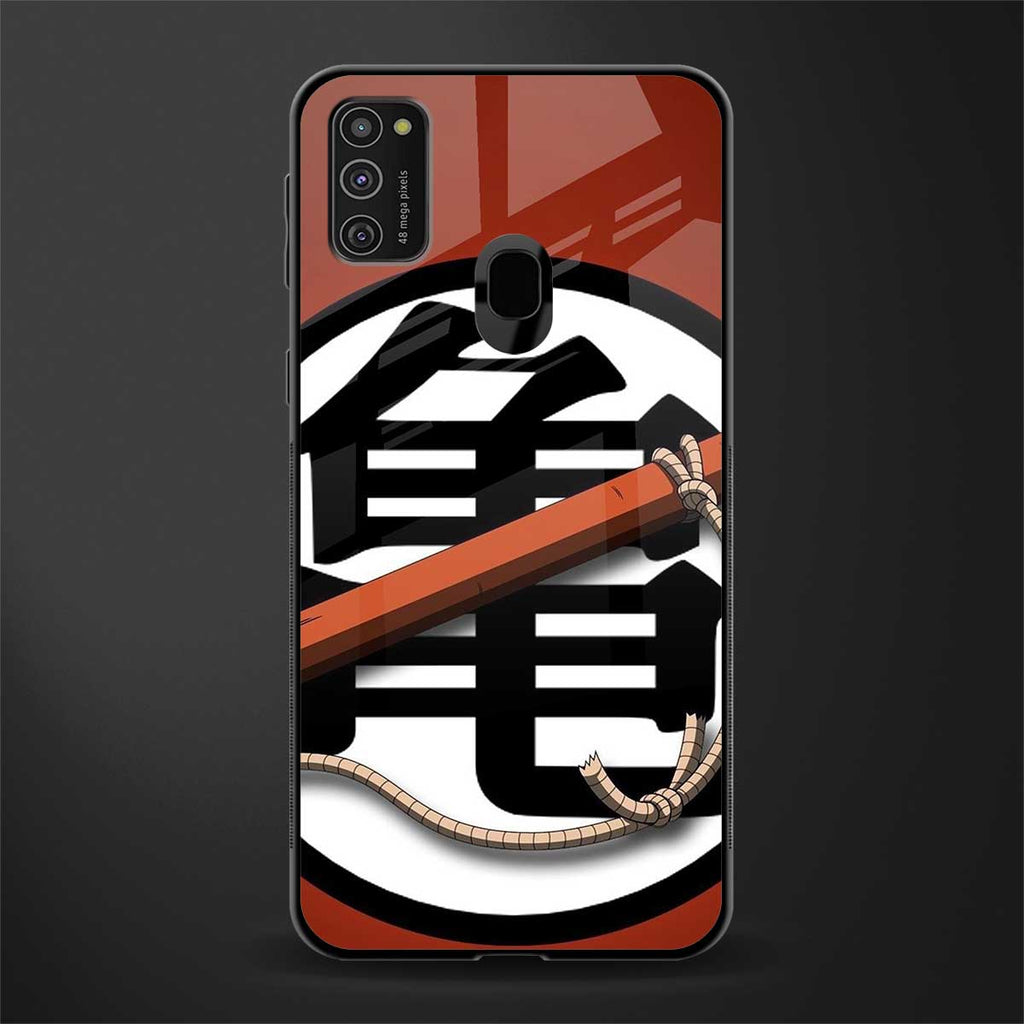 kakarot glass case for samsung galaxy m30s image