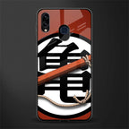 kakarot glass case for samsung galaxy a20 image