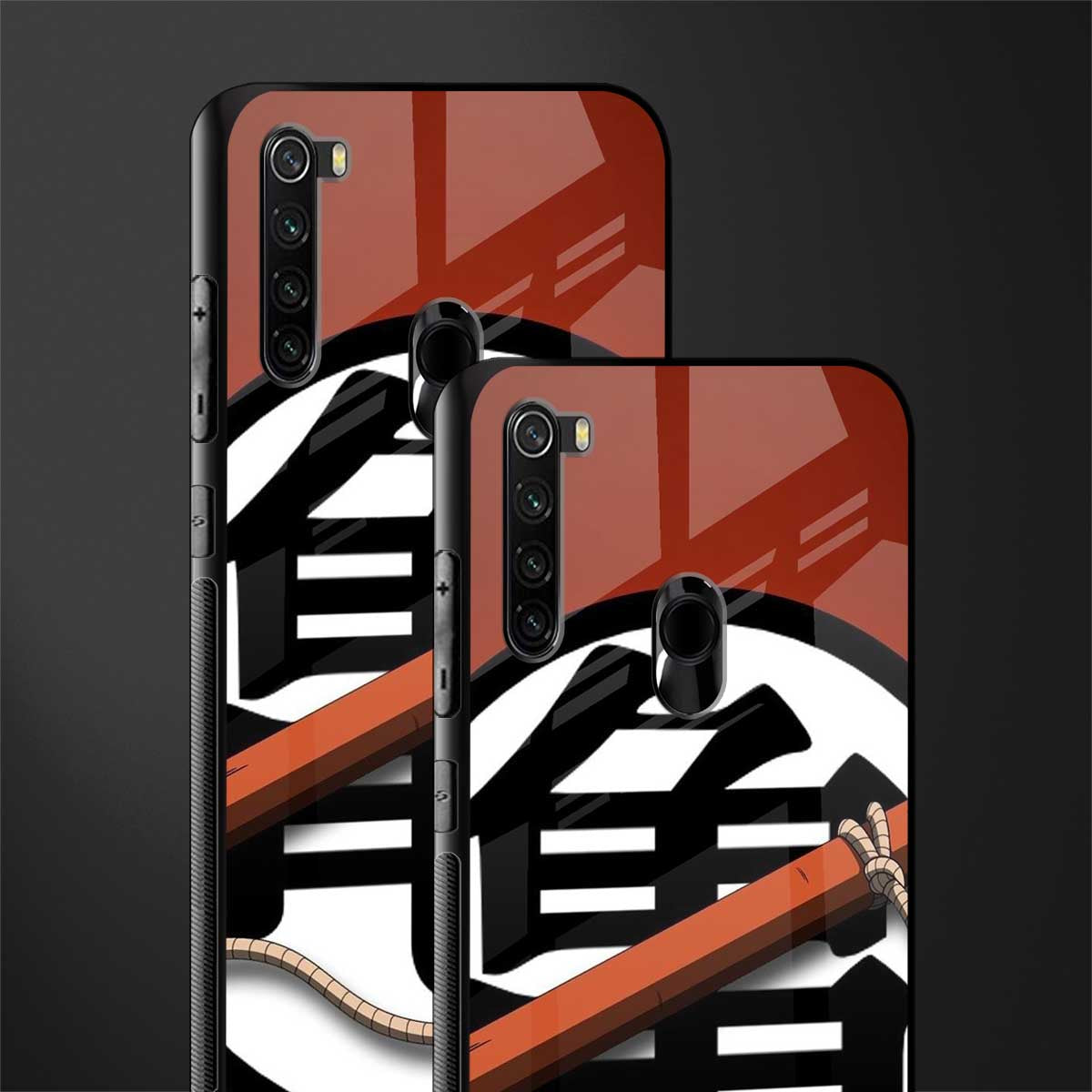 kakarot glass case for redmi note 8 image-2