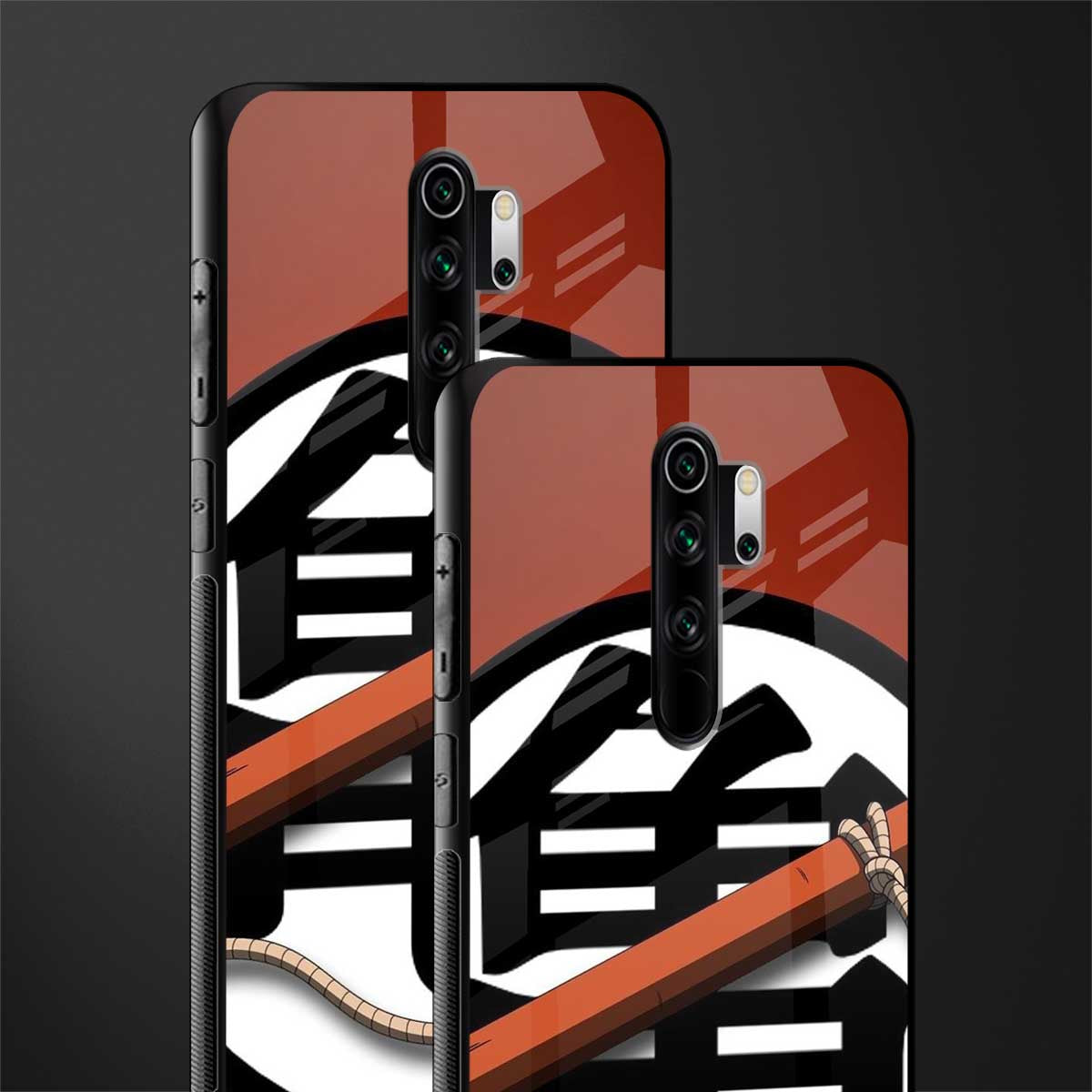 kakarot glass case for redmi note 8 pro image-2