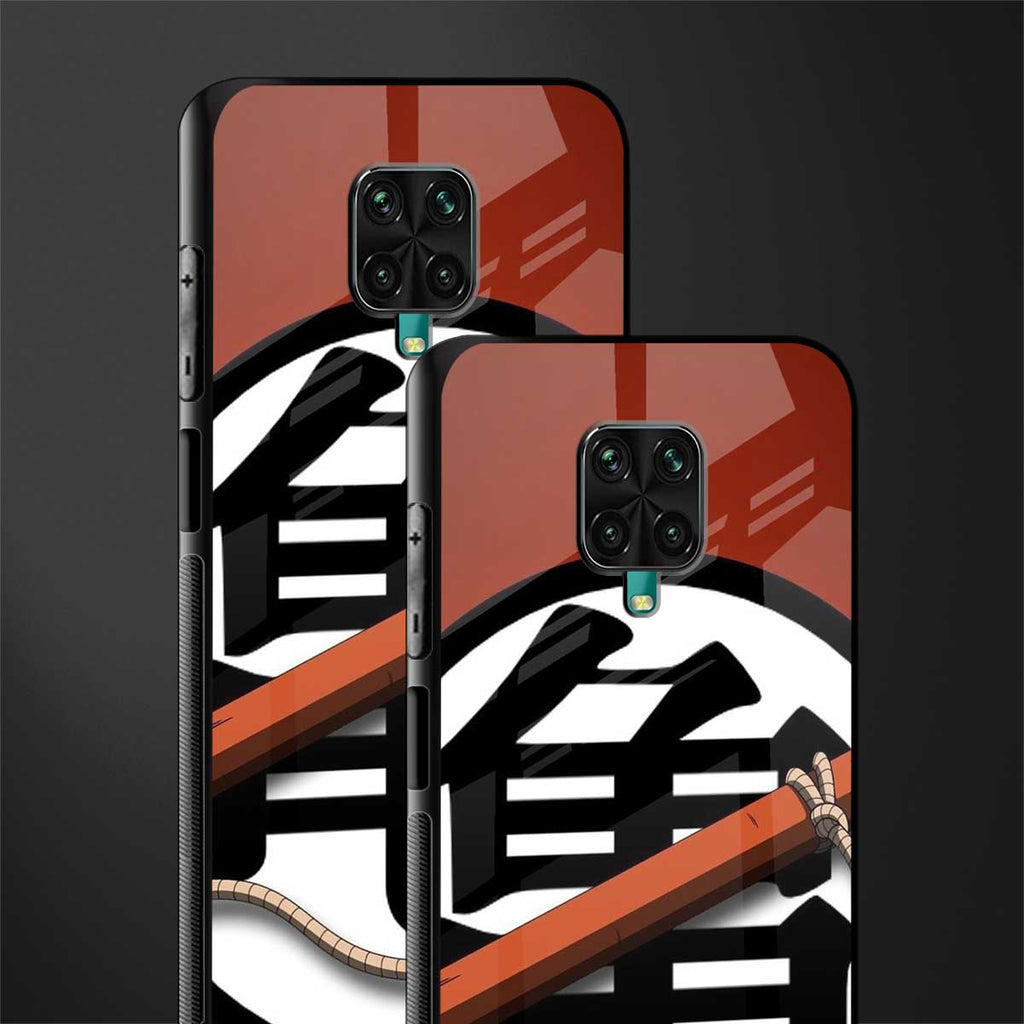 kakarot glass case for redmi note 9 pro max image-2