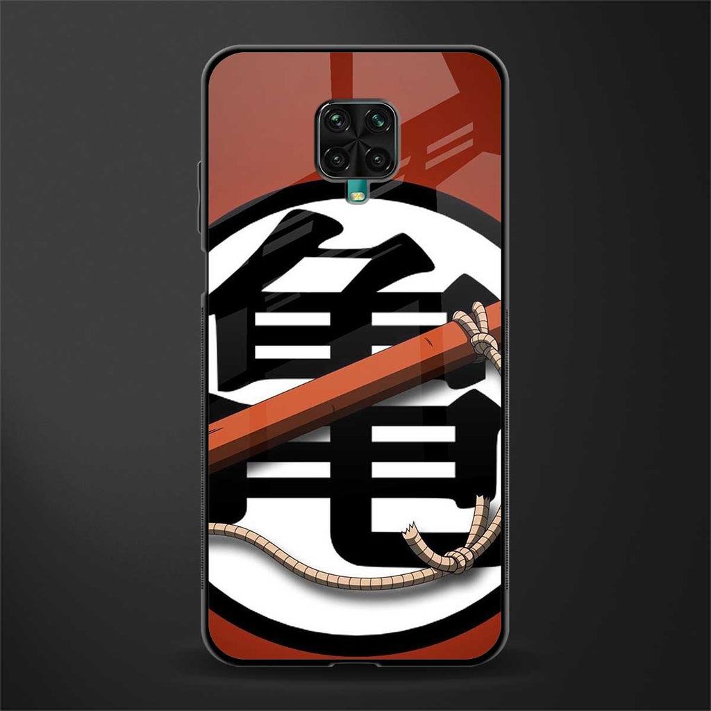 kakarot glass case for redmi note 9 pro image