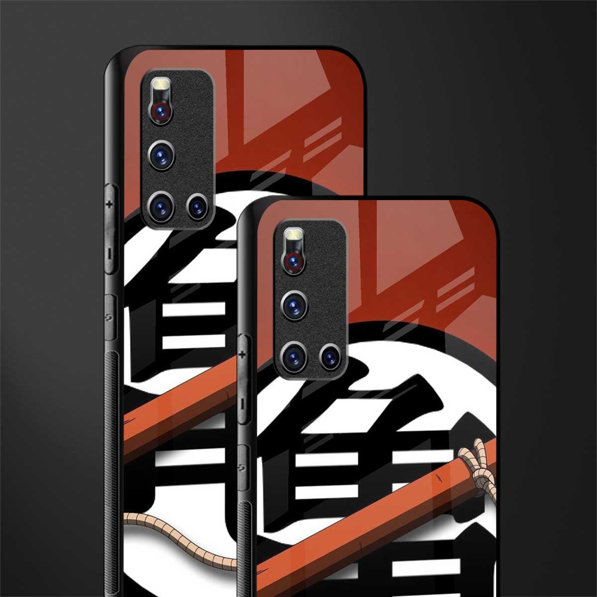 kakarot glass case for vivo v19 image-2