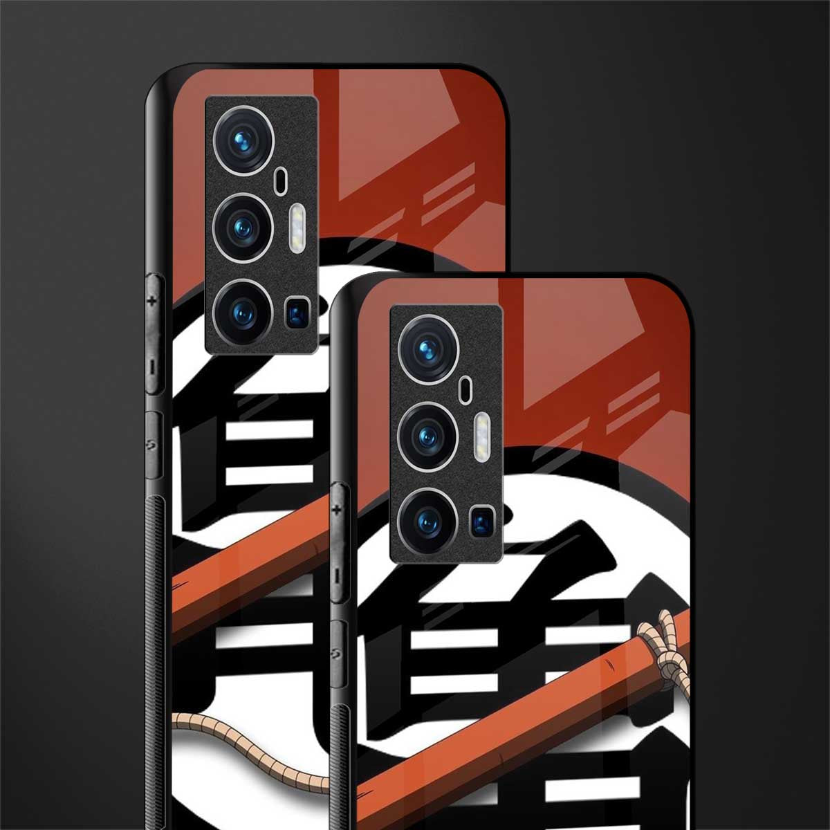 kakarot glass case for vivo x70 pro plus image-2