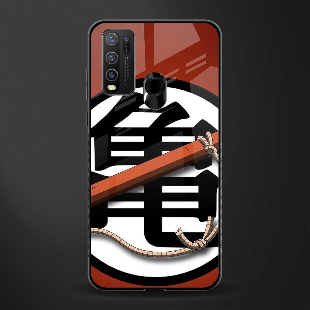 kakarot glass case for vivo y50 image