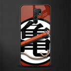 kakarot glass case for redmi 9 prime image