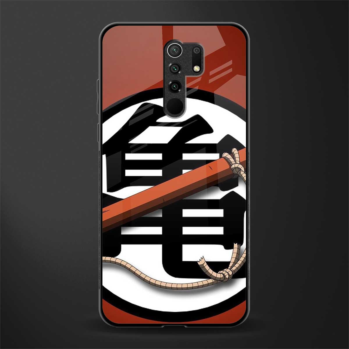 kakarot glass case for redmi 9 prime image