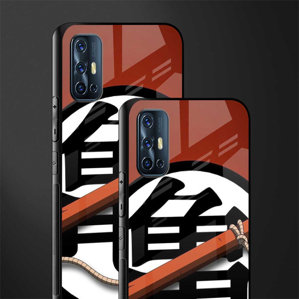 kakarot glass case for vivo v17 image-2